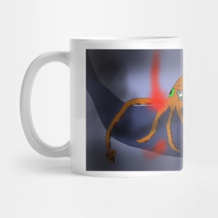 squid vs sperm whale Mug